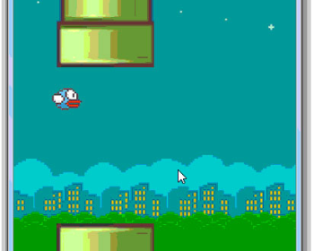 C#版Flappy Bird像素鸟小游戏源码