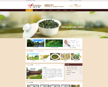 ASPCMS内核大气茶叶茶业公司网站源码+手机版