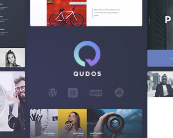 WordPress多用途商业企业主题模板Qudos