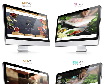 Wordpress响应式酒店美食餐厅酒吧咖啡厅餐饮网站主题Nuvo