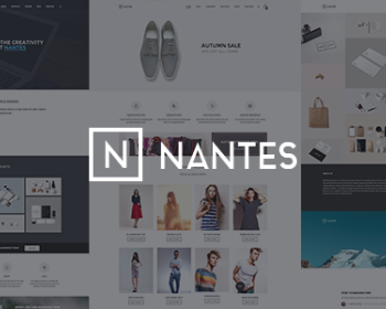 WordPress创意商务商城购物主题模板Nantes