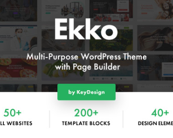 WordPress现代风商务多用途企业网站主题模板Ekko