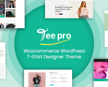 WordPress衬衫设计定制印刷网站主题模板TEEPRO