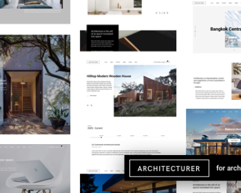 WordPress建筑室内设计企业网站主题模板Architecturer