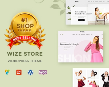 WordPress响应式多用途购物商城主题模板WizeStore