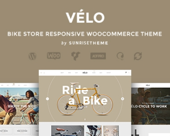 WordPress自行车单车销售商城网站主题模板Velo