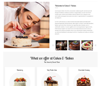 Shopify响应式蛋糕面包美食商城网站主题模板auro
