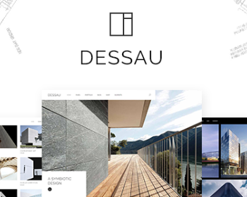 WordPress建筑设计室内设计企业网站主题模板Dessau