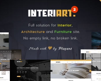 WordPress家居家具室内设计企业网站主题模板InteriArt