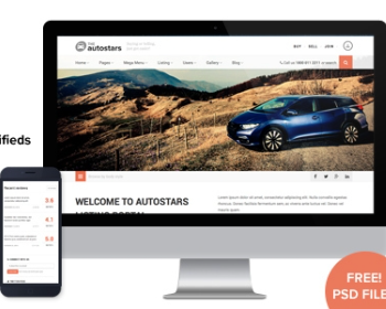 WordPress响应式汽车销售企业主题模板Auto Stars