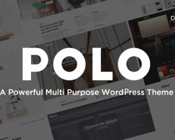 WordPress高性能行业多用途企业网站主题模板Polo