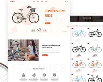 Shopify 2.0自行车单品跨境电商外贸商城主题模板Bikez