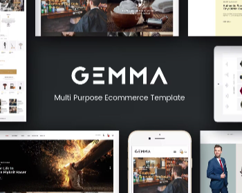 Magento响应式时尚购物商城网站主题模板Gemma